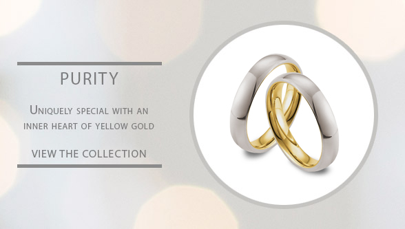 Pure 24ct gold wedding rings for gay and lesbian weddings