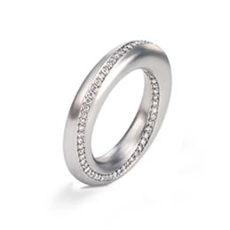 Fabulous 5mm engagement ring in 18ct white gold with 118 diamonds £ ... Fabulous 5mm engagement ring in 18ct white gold with 118 diamonds £ ...