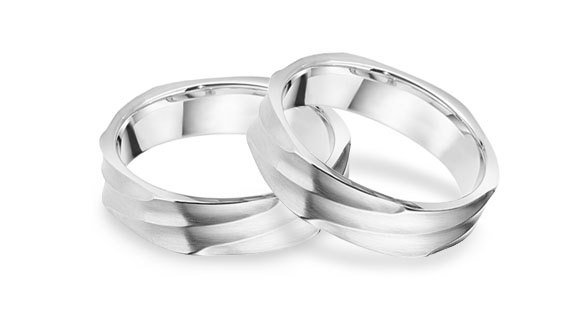 Unusual Gay Lesbian Wedding Ring for men and for women