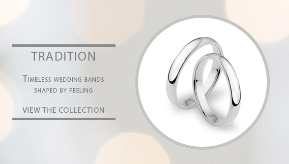 Traditional classic gay and lesbian wedding rings