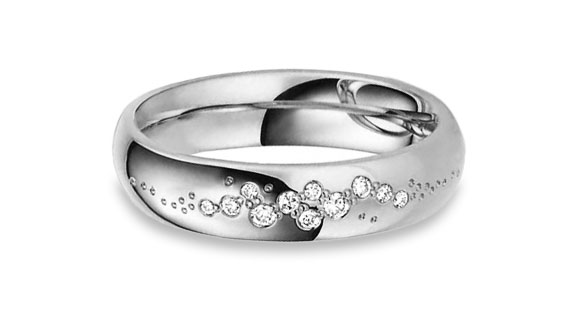 Princess diamond ring for LGBT Gay and Lesbian wedding