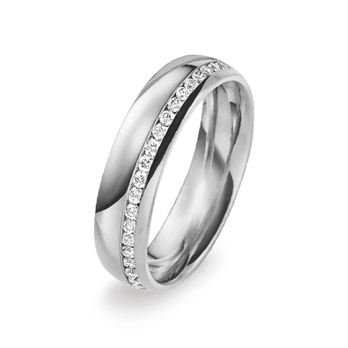 Stunning LGBT diamond engagement ring from wooltonandhewitt.co.uk