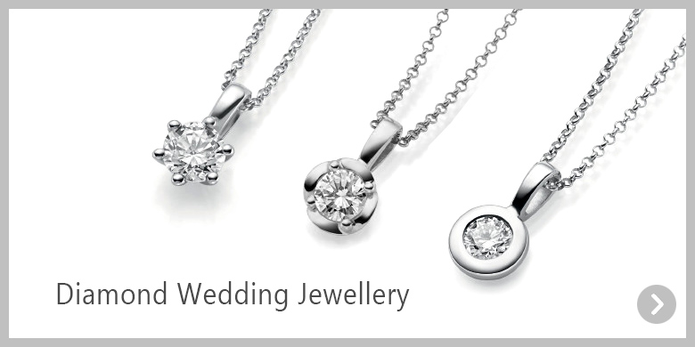 Diamond pendant wedding necklaces for lesbian and gay marriage