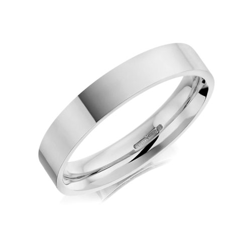 Flat Polished Defined Edge Gay, Transgender, Lesbian Wedding Marriage Ring