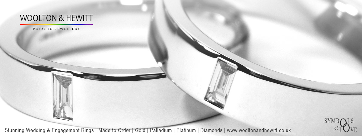 Palladium White Gold Engagement Rings